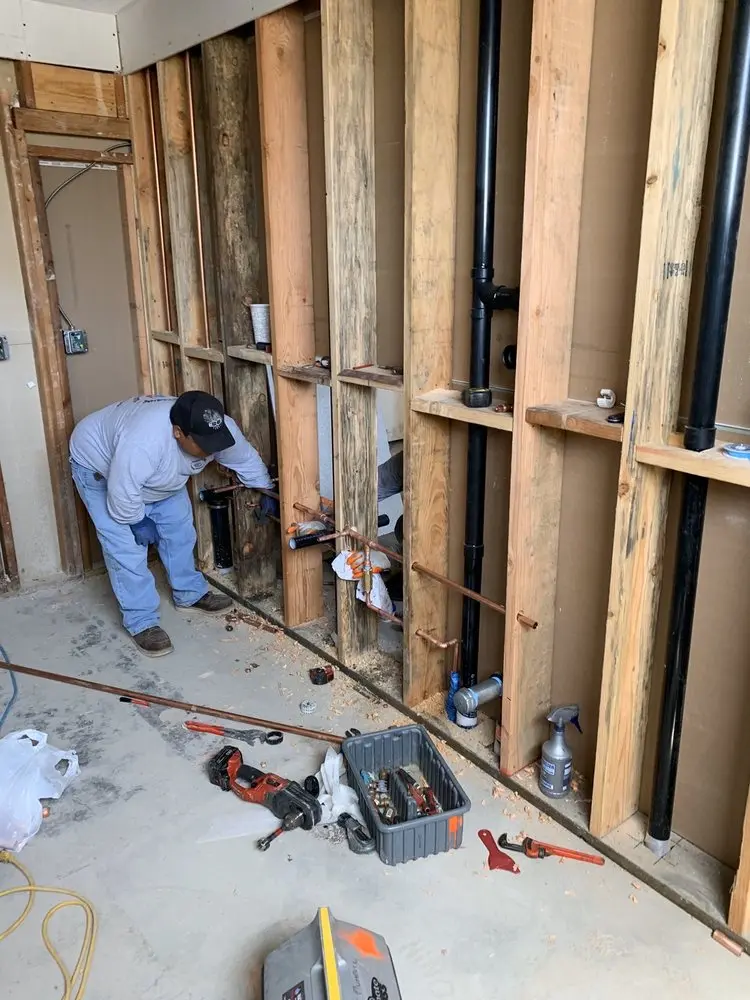 Commercial rough-in plumbing for Gas Line Repair in Holly Ridge